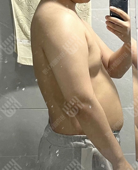 男性腹部4 전